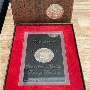 1971 San Francisco Minted Proof Eisenhower Dollar Coin